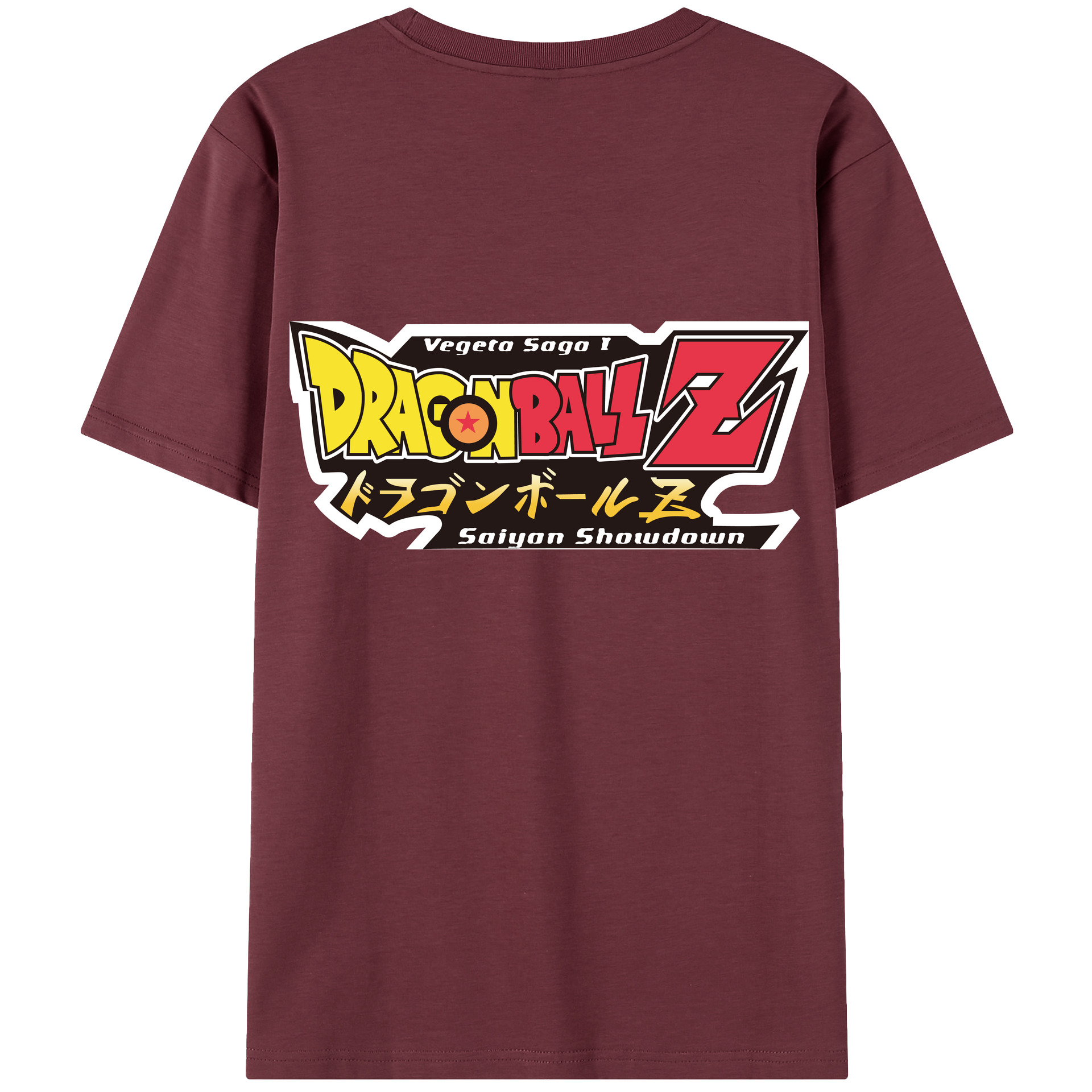 （画像用） ドラゴンボール DRAGON BALL 綿100％半袖Tシャツ（背面プリント）